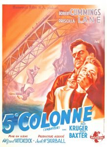 Affiche du film "La 5ème colonne"