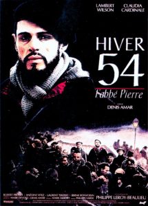 Affiche du film "Hiver 54, l'abbé Pierre"
