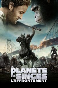 Affiche du film "La Planète des singes  -  L'Affrontement"