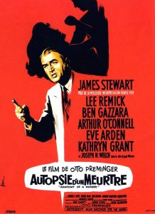 Affiche du film "Autopsie d'un meurtre"