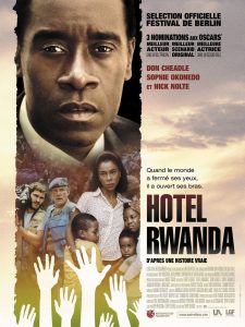 Affiche du film "Hôtel Rwanda"