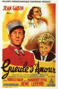Affiche du film "Gueule d'amour"