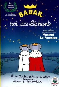 Affiche du film "Babar, roi des éléphants"