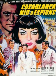 Affiche du film "Casablanca nid d'espions"