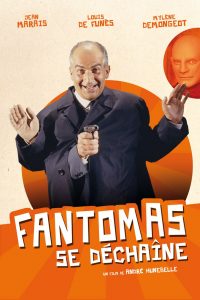 Affiche du film "Fantômas se déchaîne"