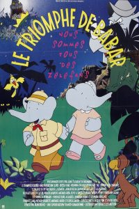 Affiche du film "Le triomphe de Babar"